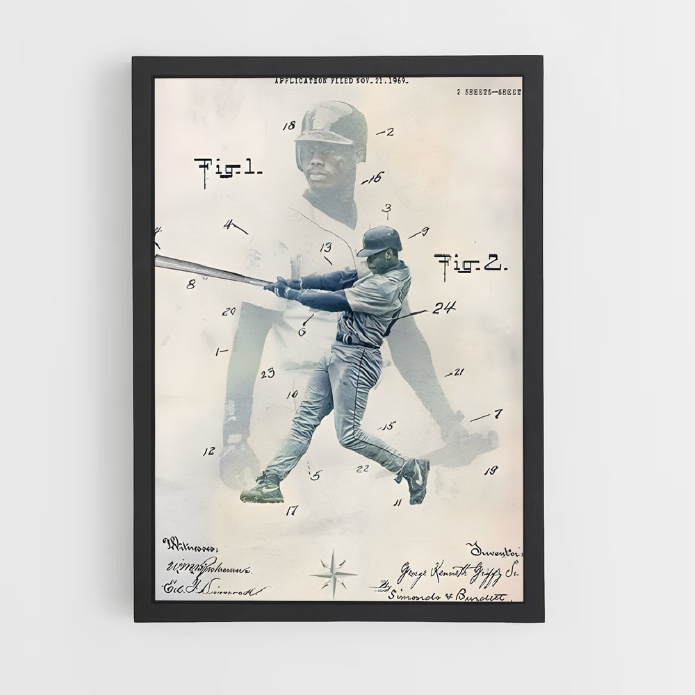 Poster Swing for the Fences – affiche Baseball (vue 2)